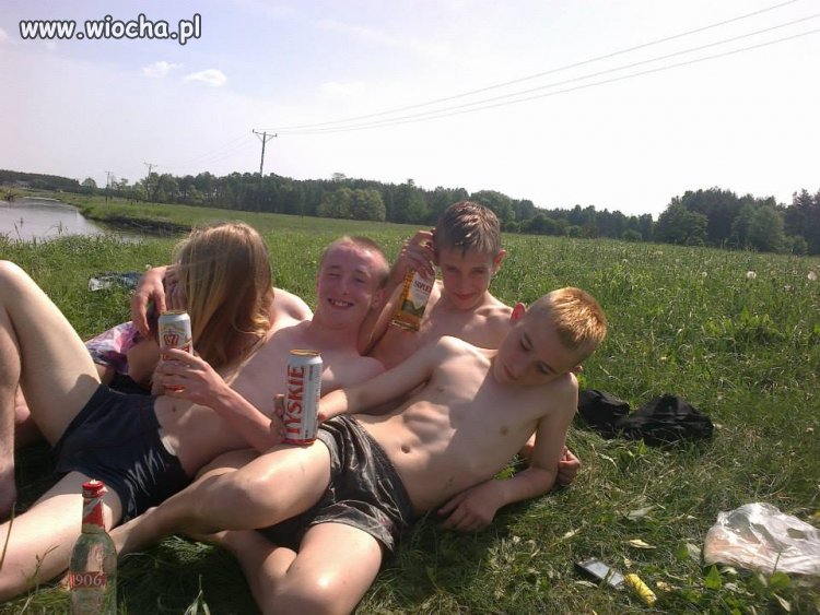 Nasza piękna Polska młodzież...