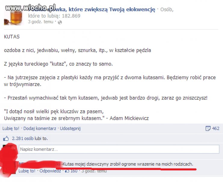 "Kutas" Jedno słowo a tyle znaczeń...