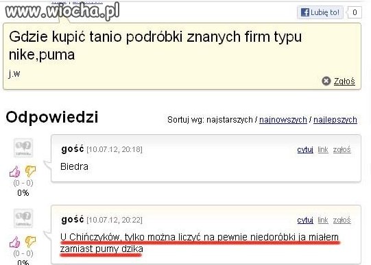 Głupota ludzka nie zna granic