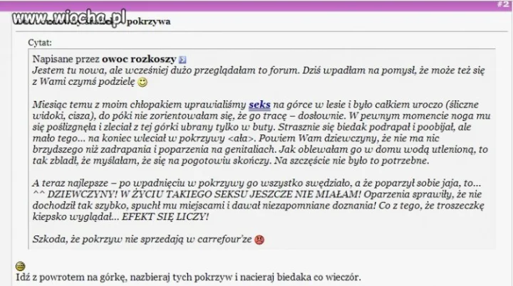 Pokrzywa - cudeńko dla Panów