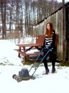 A takie tam koszenie śniegu