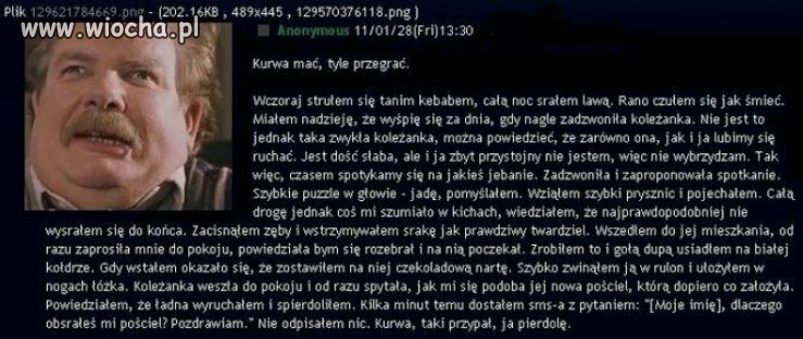 Tyle przegrać