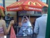 Posiłek weselny w McDonalds