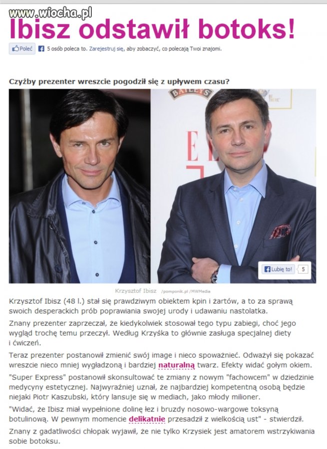 Szkoda a to był mój największy idol