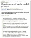 Pewnie ksiądz teraz cierpi 