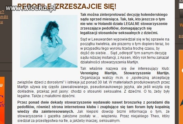 Ta wasza tolerancja ma jakieś granice???