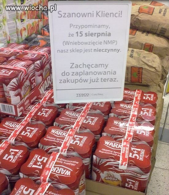 Strawa doczesna na święto duchowe...
