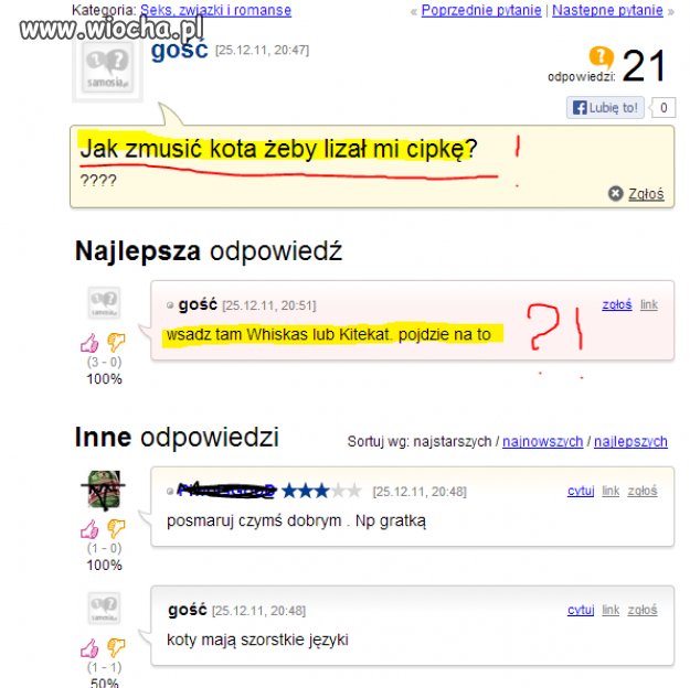 Jak wrobić Kotka w Minetę...