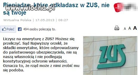 "NASZA" Emerytura