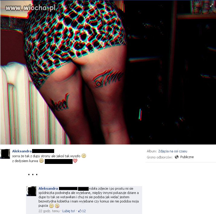 Co myślicie o takim zdjęciu i jej komentarzu?