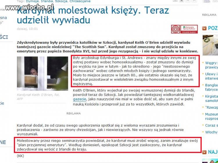 Najciemniej zawsze było pod latarnią.