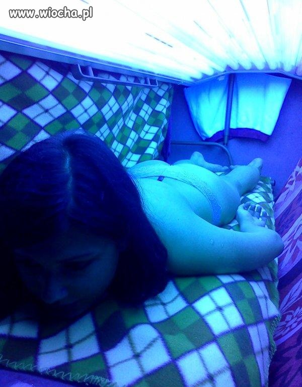 Taakie tam na solarium 