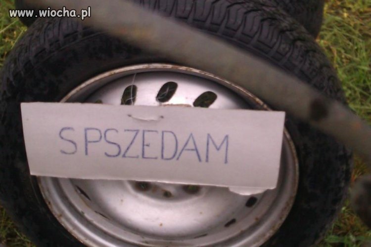"Spszedam"