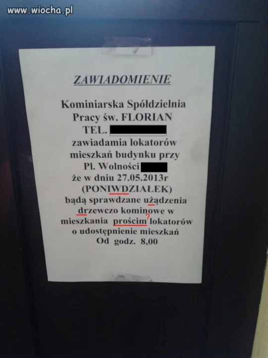 Zawiadomienie