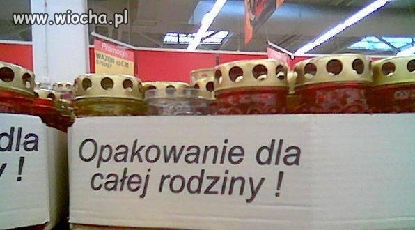 Opakowanie dla całej rodziny