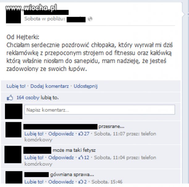 Ten łup raczej do udanych nie należy...