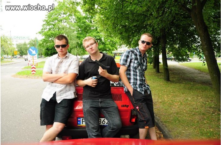 Gangsterka na maluchu
