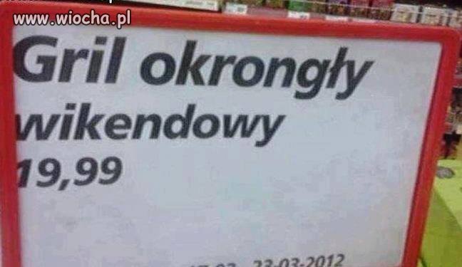 Oj szkoda, że wikend nie jest na okrongło