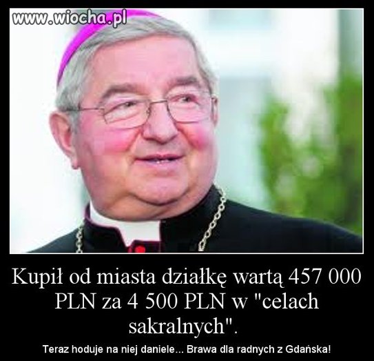 Działkę se kupił ... 