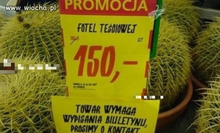 Fotel dla twojej Teściowej...