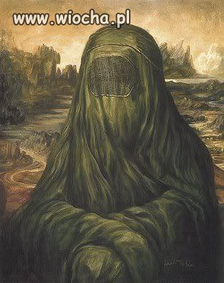 Mona Lisa po islamizacji Europy 