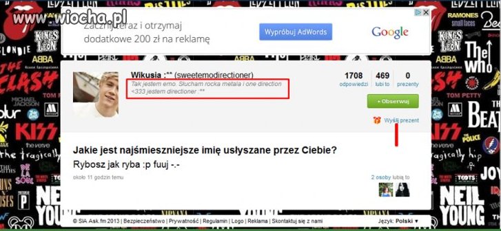 EMO słuchające METALU, ROCKA i.. ŁAN EREKSZION!