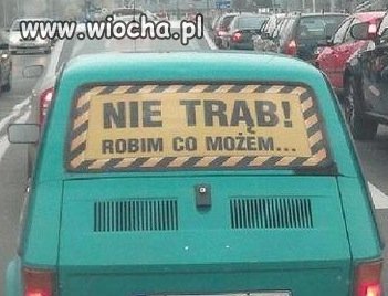 Nie trąb !