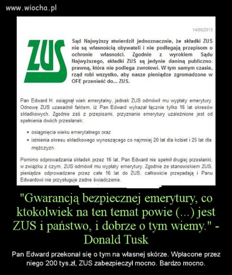 Jak można tak postąpić z człowiekiem 