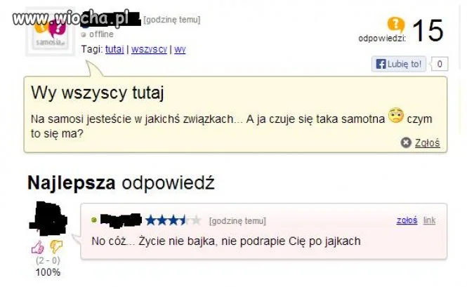 Życie to nie bajka...