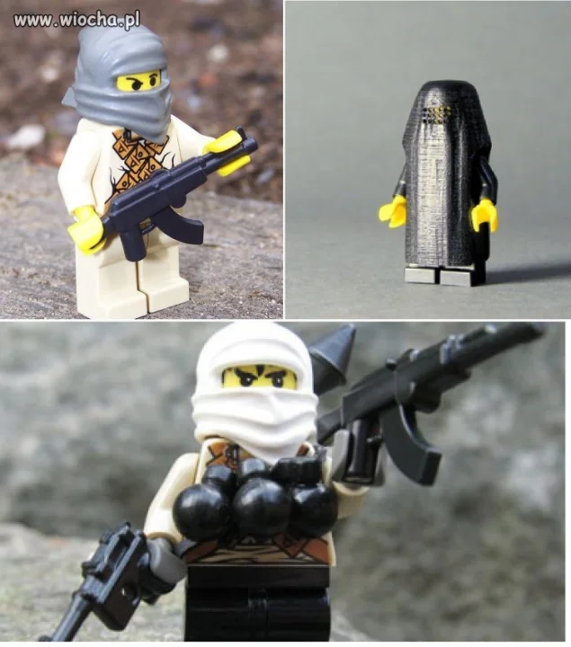 Jedyne LEGO nadąża 