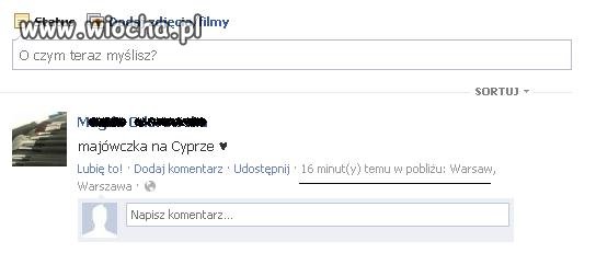 Chciała się pochwalić...