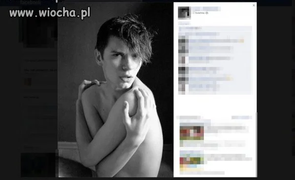 Ale on męski...