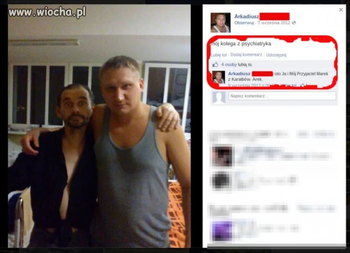 Ja i mój przyjaciel z psychiatryka