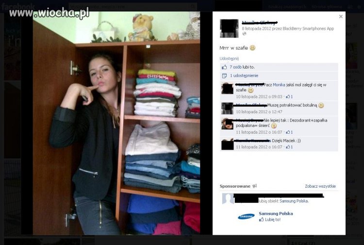 Sesja w szafie...