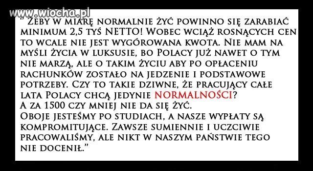 Niestety nie mamy lekko