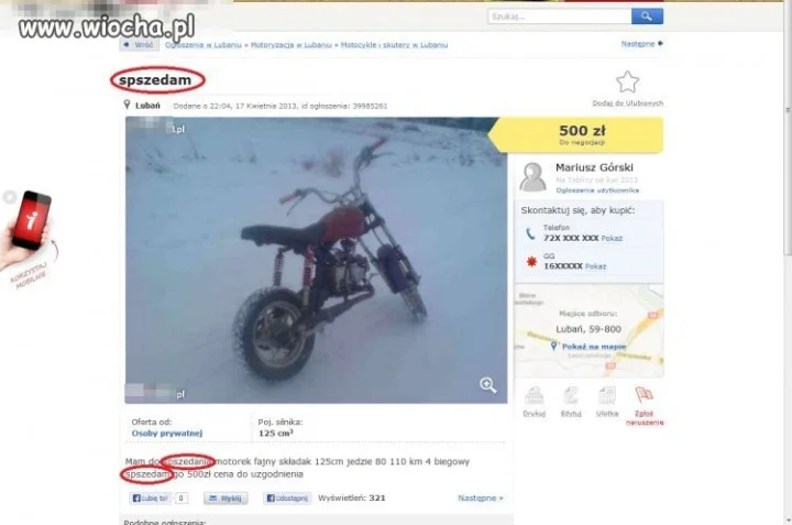 Spszedam