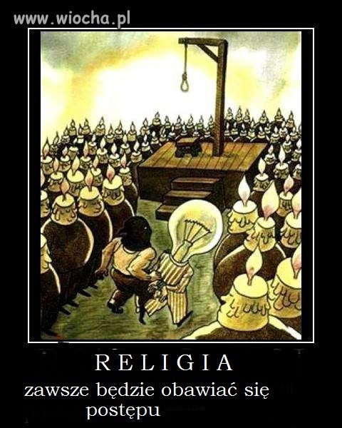 Religia, a postęp... 