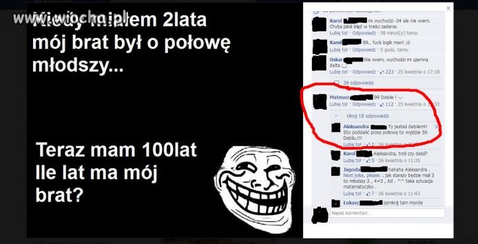 Niektórzy się nie znają, a mordy wpieprzają..
