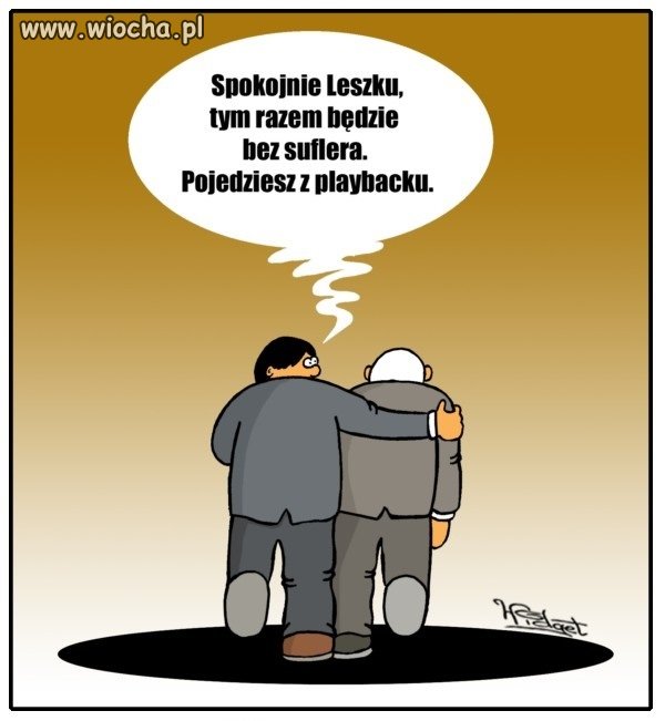 Wczorajsze wystąpienie Leszka M.