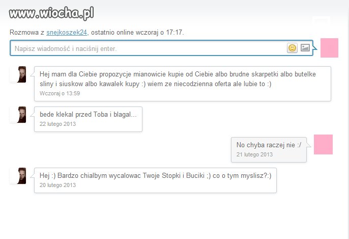 Chorych zboczeńców nie brakuje 