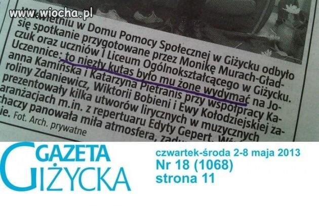 Było mu żonę wydymać