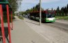 Przystanek autobusowy. Miasto Lublin.