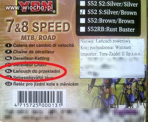 Na tajwanie nie ma Polski tylko jest Rolska - RL 