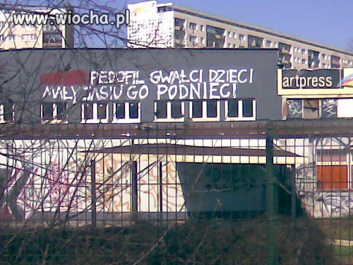 Zgadnijcie jakie słowo zostało zamazane ? 