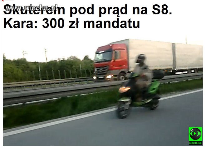 Niestety coraz częściej na naszych drogach...