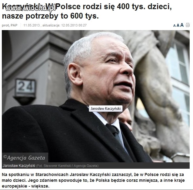 I mówi to stary bezdzietny kawaler słucham kretyna