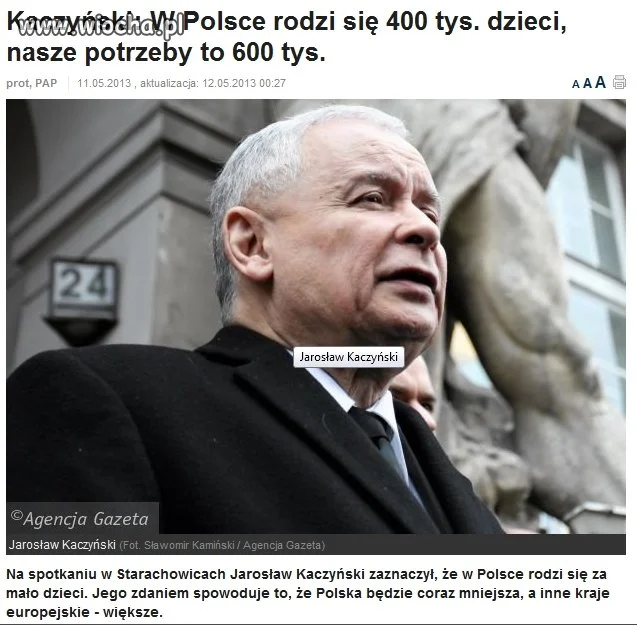 I mówi to stary bezdzietny kawaler słucham kretyna