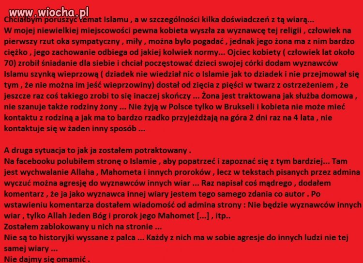 Nie daj się omamić.