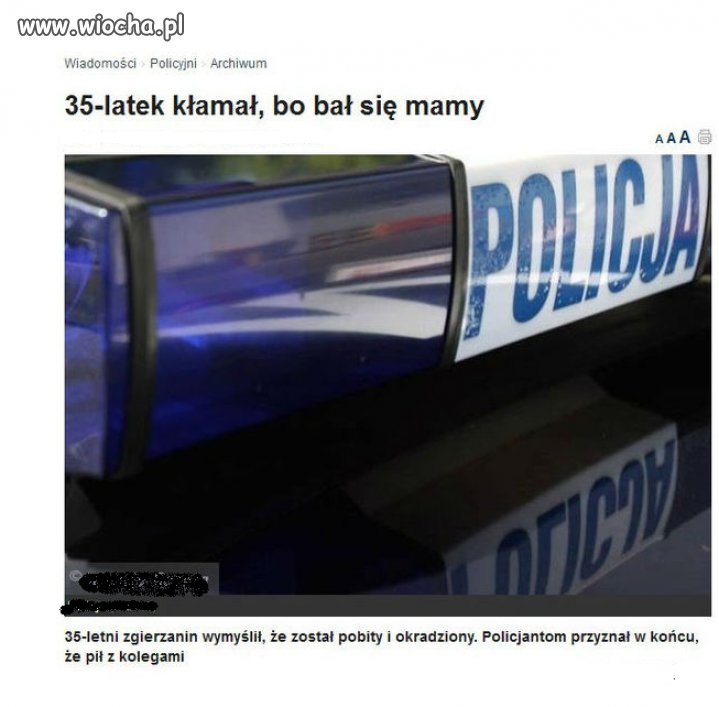 Mamusiu, nie bij!!!