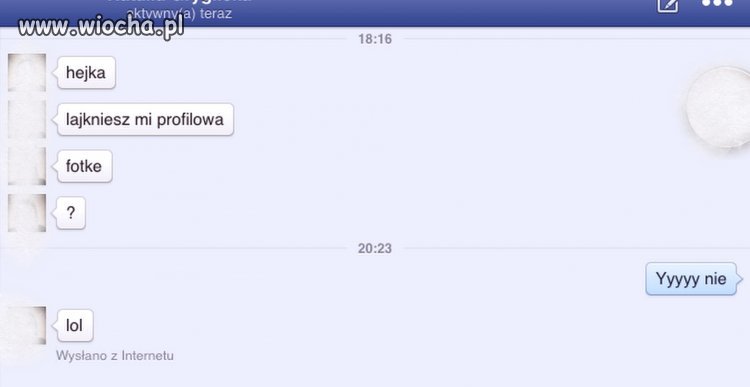 Lajkowanie zdjęć na fb